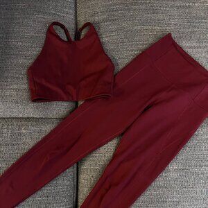 Girlfriend Collective Rose Quartz set XS/S